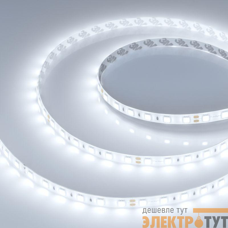 Лента светодиодная RTW-SE-B60-10mm 24В White 6000К 14.4Вт/м IP65 герметичная (уп.5м) Arlight 014626 (3)