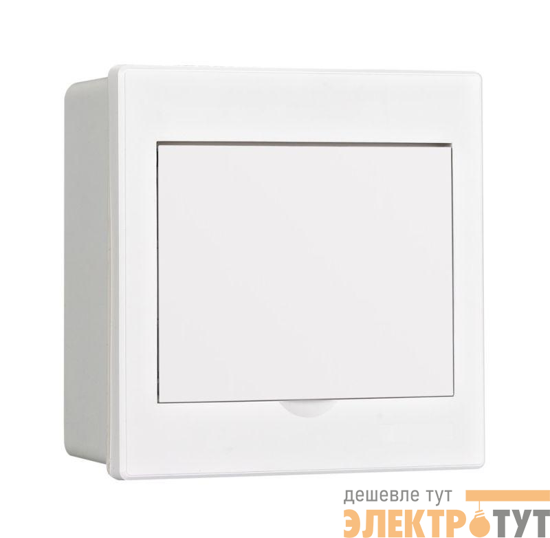 Корпус навесной дв. 1 ряд 6 мод. IP41 ЩРН-П пласт. бел.DEKraft 31085DEK