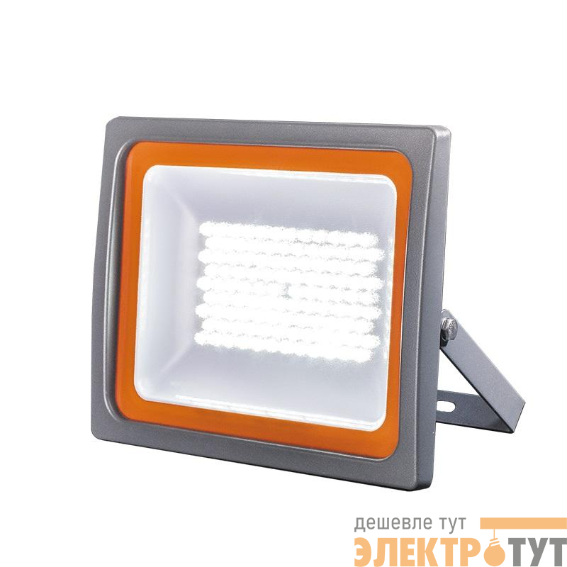 Прожектор светодиодный PFL-SC 10Вт 6500К IP65 190-260В ДО закален. матов. стекло JazzWay 5004863