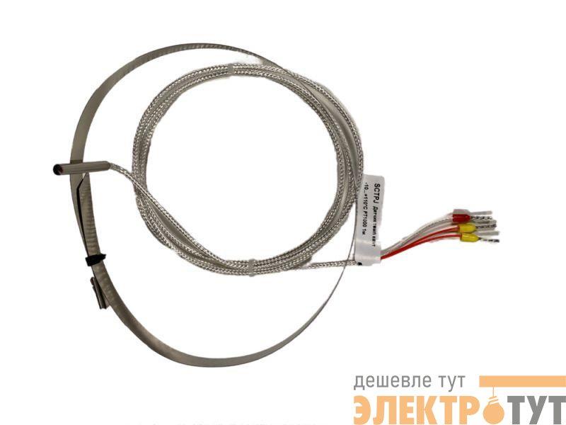 Датчик температуры контактный -10...+110град.C PT1000 15…100мм бескорпусной 1м SE SCTPJ