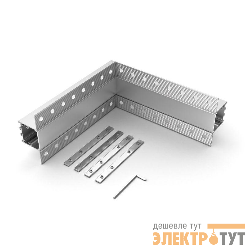 Угол SL-LINIA32-FANTOM внутренний металл Arlight 030095