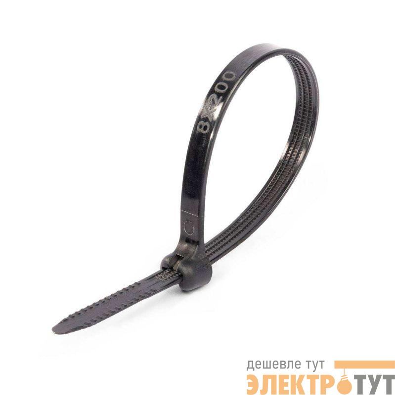 Хомут нейлоновый КСЗ 5х250 черн. (уп.100шт) Fortisflex 90333