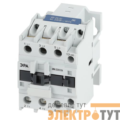 Контактор КМИ-23210 32А 230В/АС3 1НО KKM21-032-230-10-E PRO Эра Б0050441
