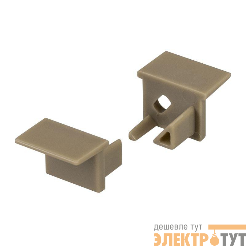 Комплект заглушек SL-BEVEL-H10-F14 OLIVE GREY пластик Arlight 038809