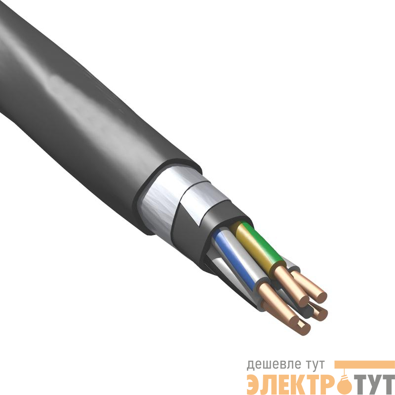 Кабель ВБШвнг(А)-LS 5х10 ОК (N PE) 1кВ (м) КАВКАЗКАБЕЛЬ ТМ 236330