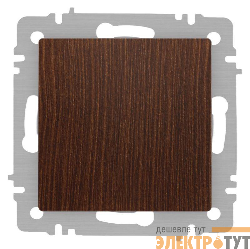 Выключатель 1-кл. СП Accent 6-101-10 10А IP20 250В AL/CU венге Intro Б0063444