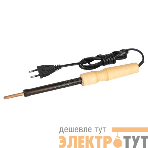 Паяльник ЭПЦН 230В 65Вт с деревянной рукояткой Россия PL-RU1-65W Эра Б0061032