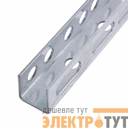 Профиль монтажный П-образ. 30х30х30 L2000 2мм цинк Zitar 138717