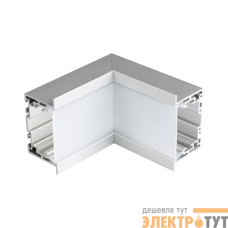 Угол S2-LINIA69-F-L90N внутренний металл Arlight 021278