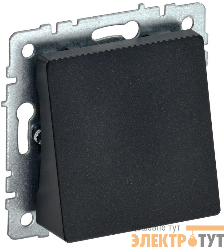 Вывод кабеля BRITE МВ10-БрЧ механизм черн. IEK BR-VK10-0-K02
