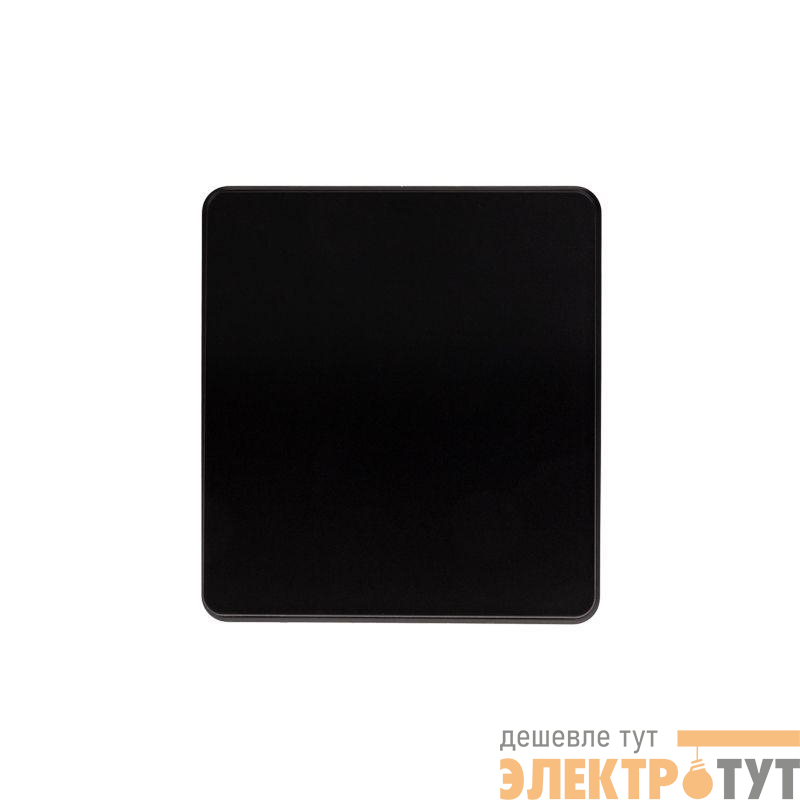 Выключатель 1-кл. СП ROUND MIELE 10А оникс Kranz KR-78-0705-3