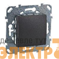 Механизм переключателя проходного 1-кл. СП Unica Top 10А IP20 (сх. 6) графит SchE MGU5.203.12ZD