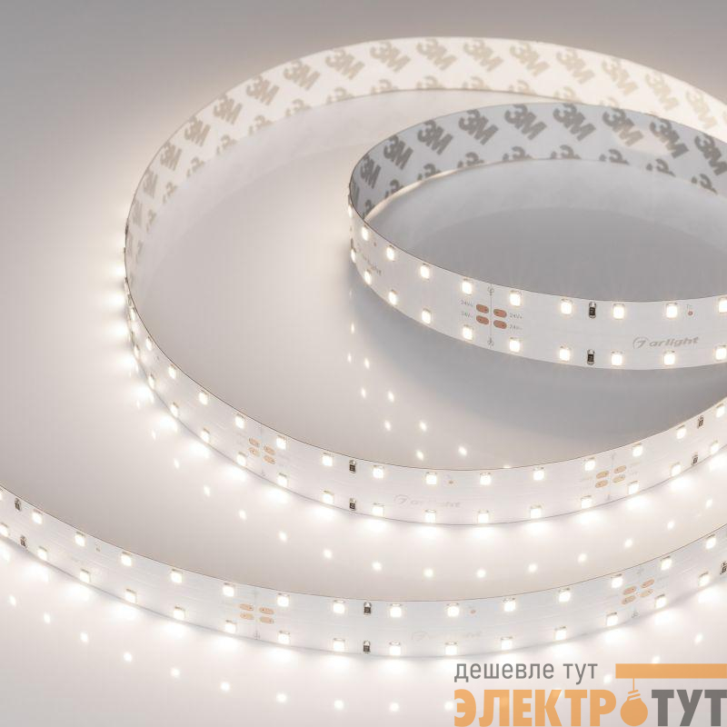 Лента светодиодная RT-A140-20mm 24V Day 4000К 22Вт/м IP20 2835 (уп.4.7м) открыт. Arlight 028003(2)