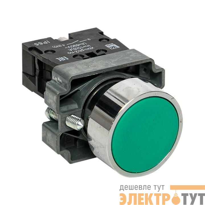 Кнопка BA31 зел. NO IP65 PROxima EKF xb2-ba31-65