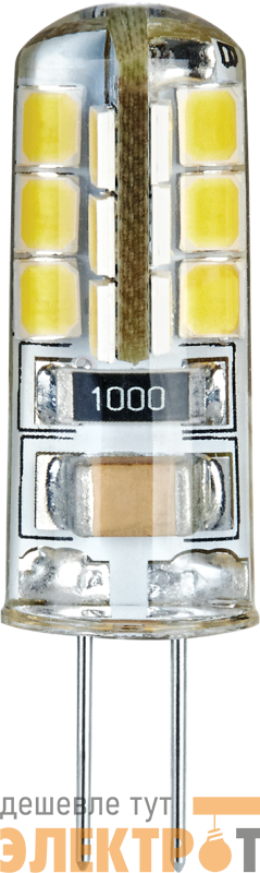 Лампа светодиодная 71 359 NLL-S-G4-2.5-230-4K 2.5Вт 4000К нейтр. бел. G4 190лм 220-240В Navigator 71359