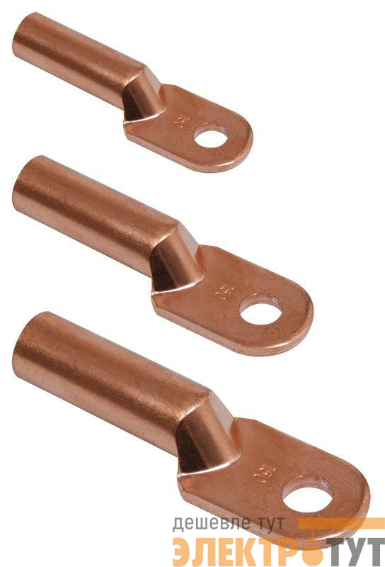 Наконечник медный DT-25мм IEK UNP22-025-07-08