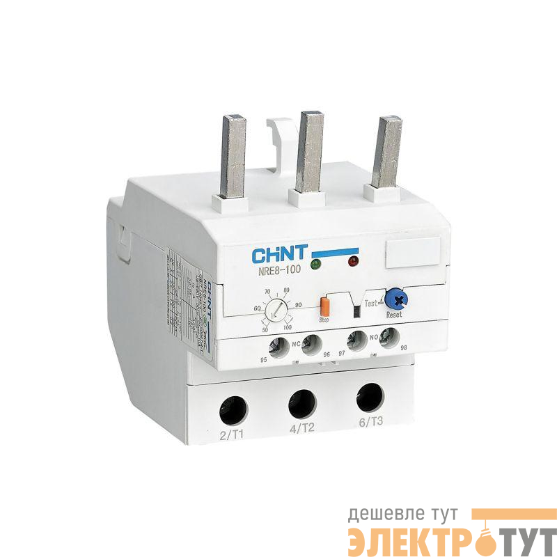 Реле перегрузки электронное NRE8-100 50-100А (R) CHINT 278100