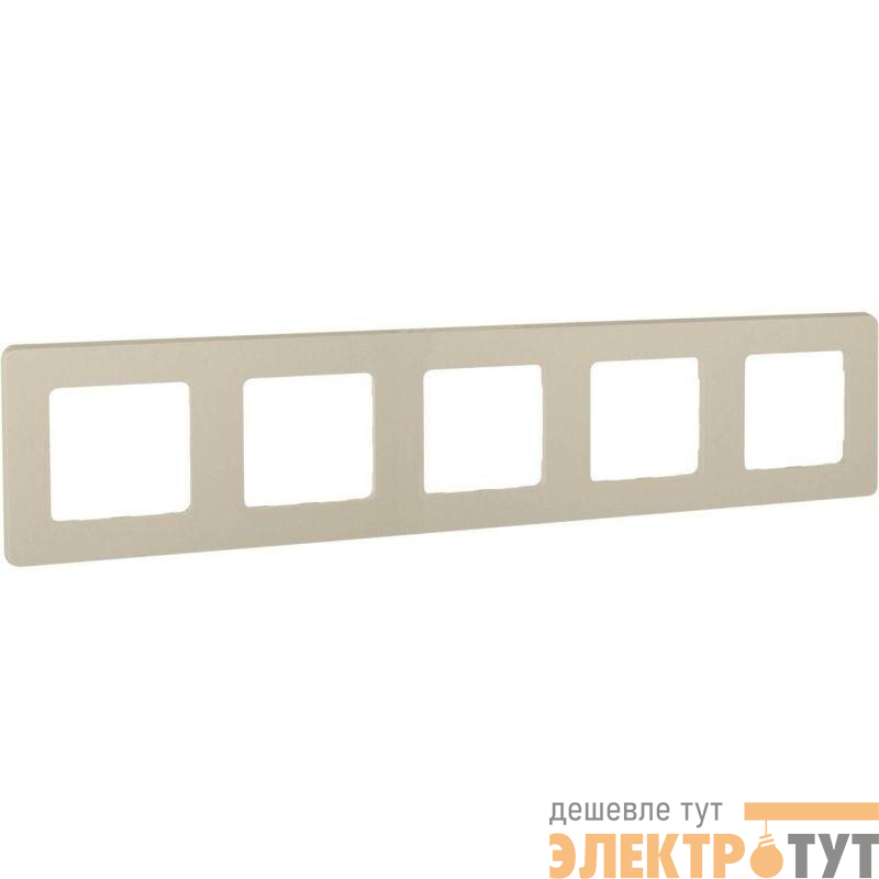 Рамка 5-м Inspiria сл. кость IEK 673971