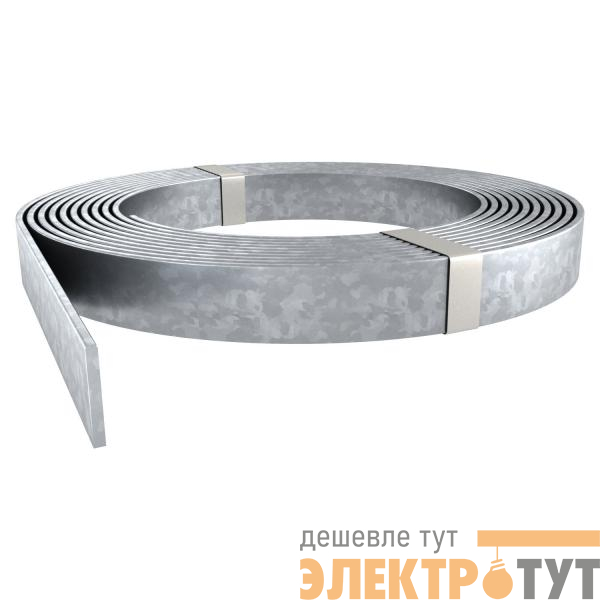 Полоса (проводник плоский) 40х4мм сталь гор. цинк. (бухта 40м) OBO 5019355
