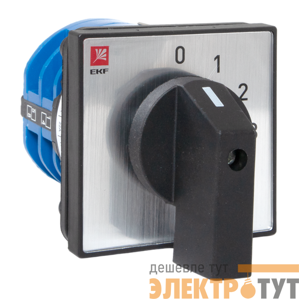 Переключатель кулачковый ПК-1-101 1п 32А "0-1-2-3" IP65 EKF pk-1-101-32-65