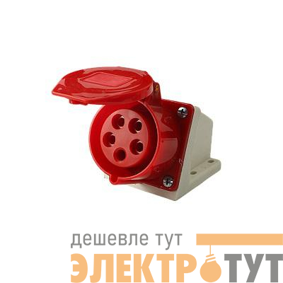 Розетка стационарная ОП PPC 115 16А 5п 3Р+РЕ+N 380В IP44 Pro JazzWay 5072671