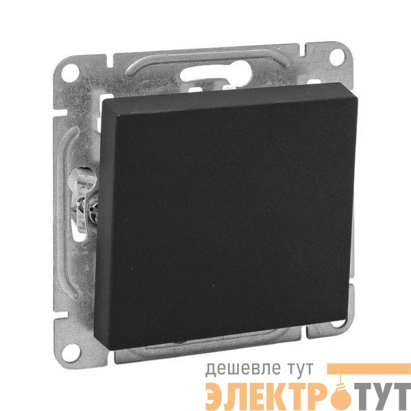 Выключатель кнопочный 1-кл. СП Эпика механизм черн. EKF UP1-SWB-13
