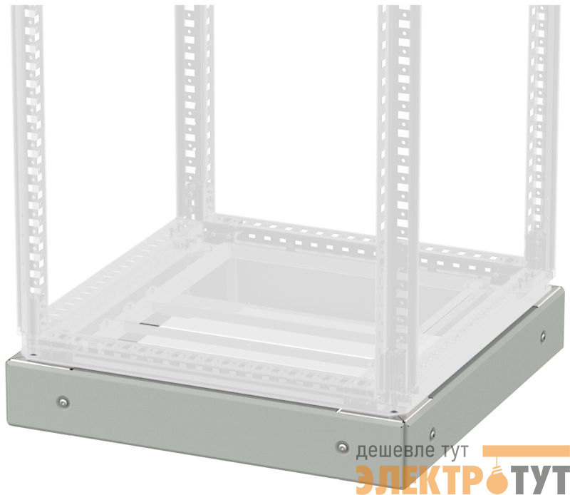 Панель цоколя 100х400 FORMAT (уп.2шт) IEK FO-00D-PC-010-040-7035