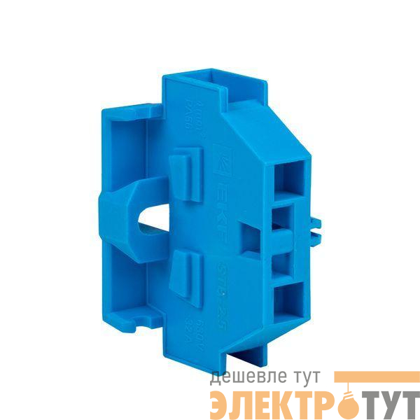 Миниклемма STB-2.5 24A син. (уп.50шт) PROxima EKF stb-m-2.5-blue-r