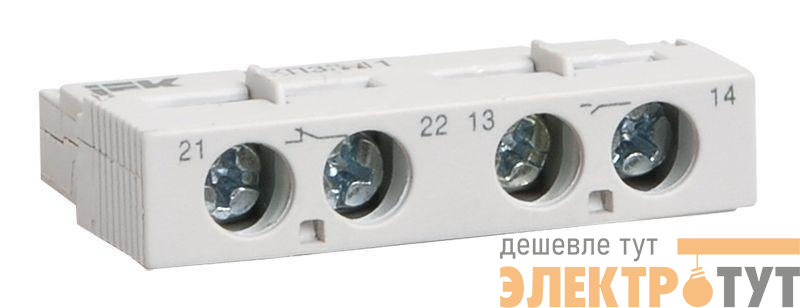 Контакт дополнительный 2НЗ ДКП32-20 KARAT IEK DMS11D-AE20