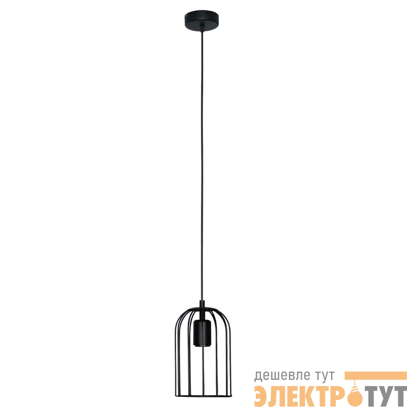Светильник "Танго" 211 НСБ 01-60-170 Е27 (ИМ) подвесной черн. муар Элетех 1005405017