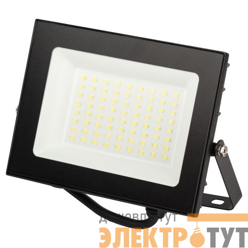 Прожектор светодиодный LPR-062-0-65K-050 50Вт IP65 6500К 5000лм призма Проектный Эра Б0064625