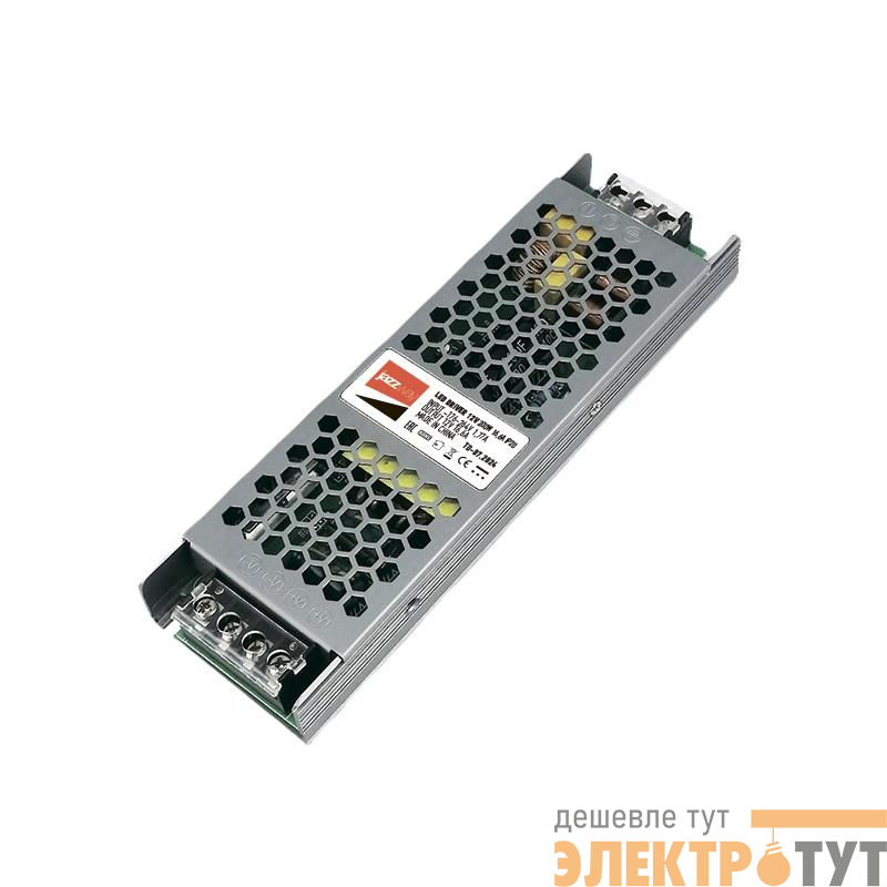 Блок питания для светодиод. ленты LED DRIВER 200Вт 16.6А 12В IP20 JazzWay 5059986