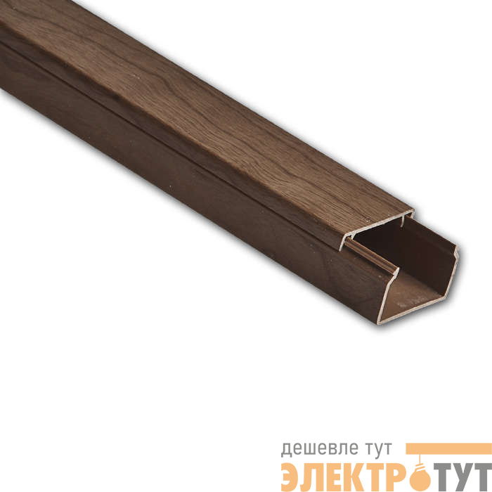 Кабель-канал 40х25 L2000 пластик дуб (темн. основа) Ruvinil РКК-40х25-08М