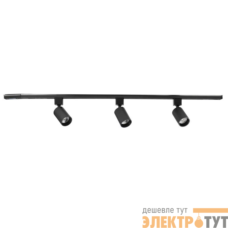 Светильник светодиодный трековый PTR 1512 3х12Вт 4000К IP40 24град. Black Pro черн. JazzWay 5062221