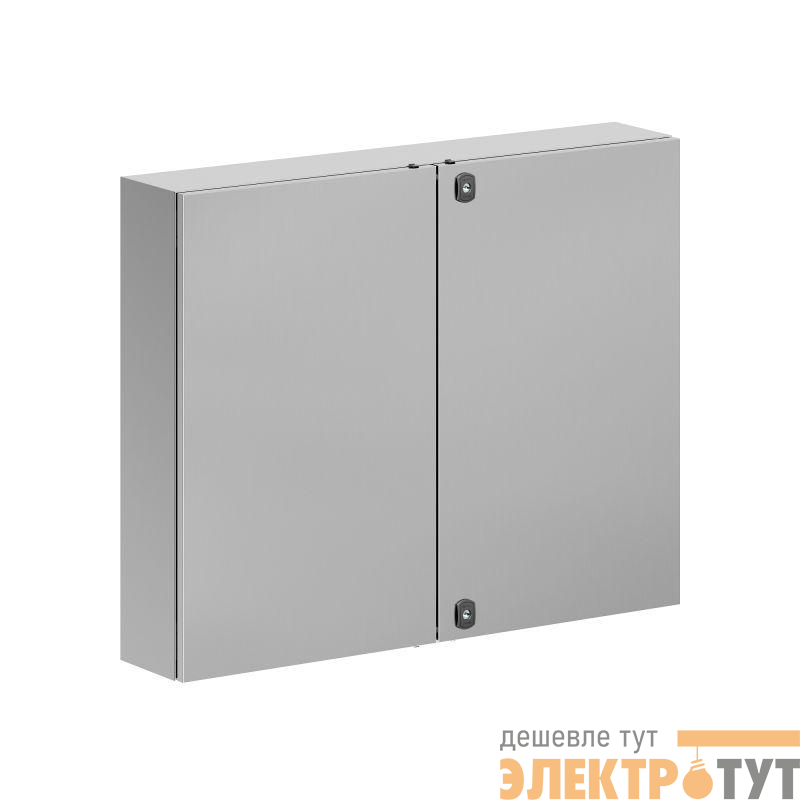 Корпус навесной STH с М/П двухдверный из нержавеющей стали AISI316 800х1000х200мм с фланцем DKC R5STH0812F-316