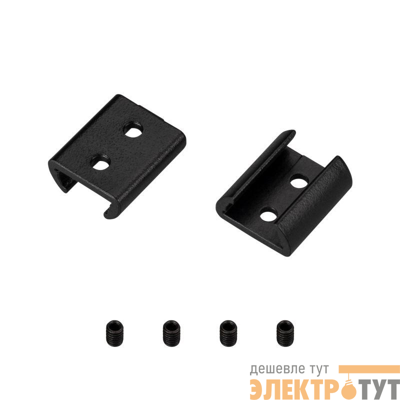 Соединитель ARH-BENT-W11 BLACK пластик Arlight 039646