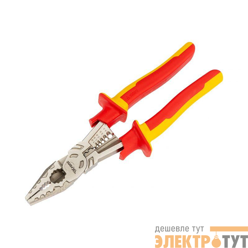 Плоскогубцы многофункциональные диэлектрические 230мм Kranz KR-12-4651-3