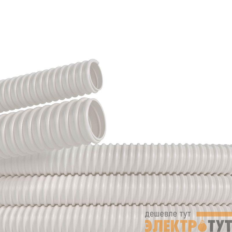 Труба ПВХ гибкая дренажная d20мм Angara армир. (уп.30м) DKC AIR20