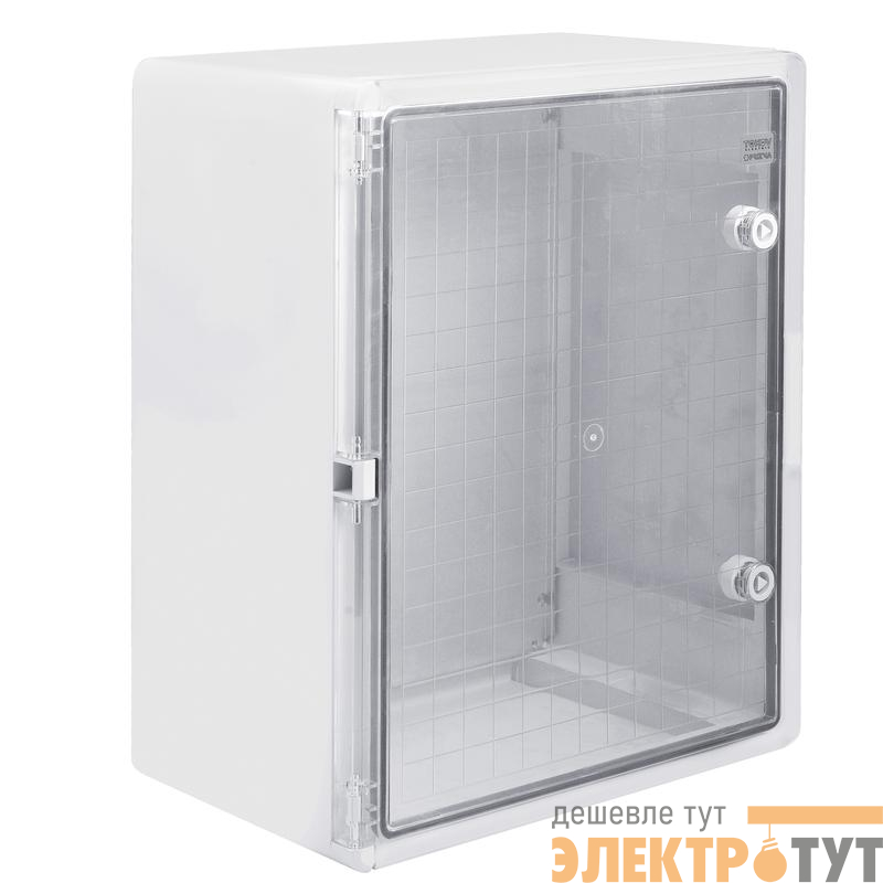 Корпус ударопрочный ЩМПп 500х400х240 IK10 IP65 прозр. дверь АБС пластик PRIZMA TOKOV ELECTRIC TKE-PZ-CPB07-IK10-IP65