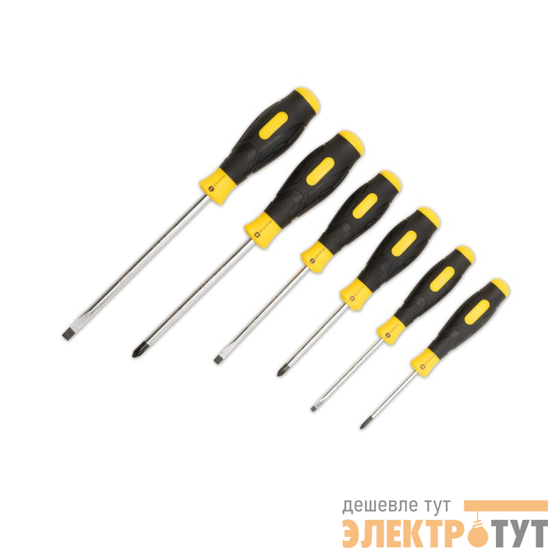 Набор отверток картон (6 предметов) (09903) SHTOK 376358