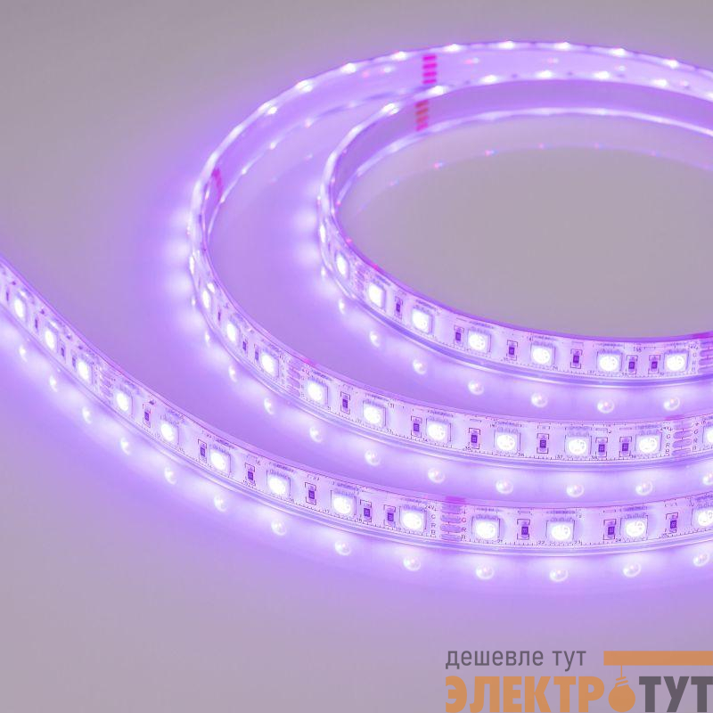 Лента светодиодная RTW-PU-B60-12.5mm 24V RGB 14.4Вт/м IP68 Wire 2м герметичная (уп.5м) Arlight 029515(3)