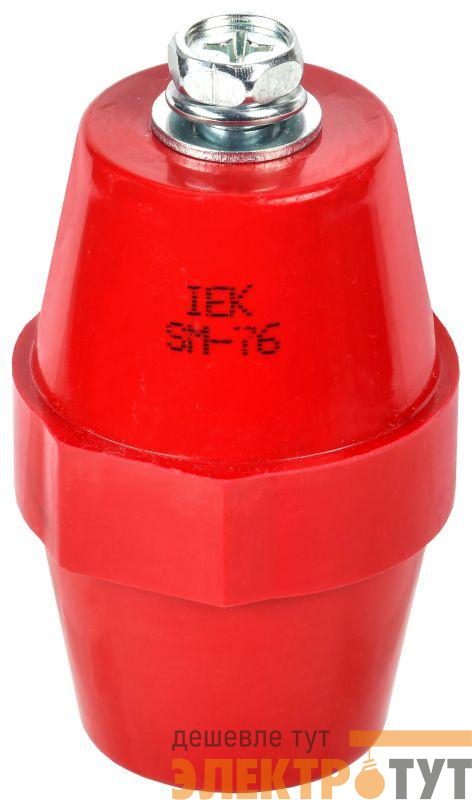 Изолятор SM76 (М10) силовой с болтом IEK YIS11-76-25-B