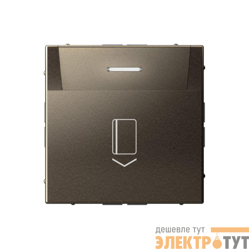 Выключатель карточный ArtGallery 10А без задержки времени быстрозажим. клем. мокко SE GAL000614S