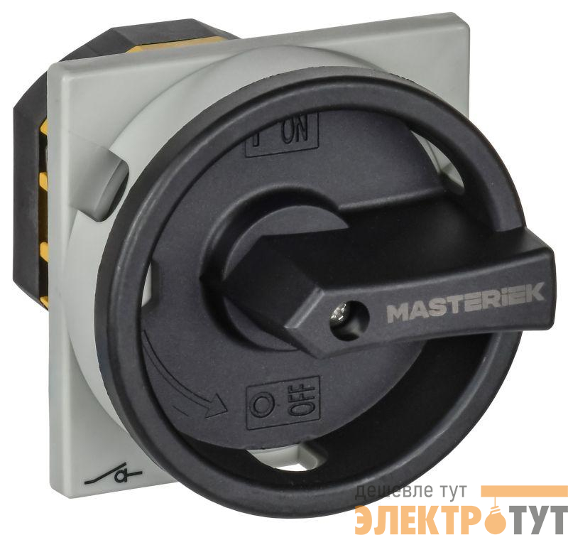 Переключатель кулачковый 63А (сх. 56) закрытая рукоятка IEK MI-CS11-063-056