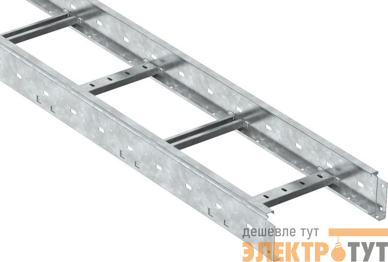 Лоток лестничный 80х300 L3000 сталь 1.5мм HDZ LESTA IEK CLM40-080-300-3-150-HDZ