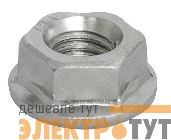 Гайка со стопорным буртом М8 IEK CLP1M-N-8-2