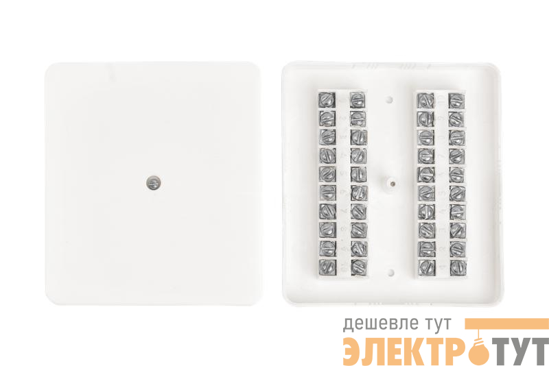 Коробка коммутационная (разветвительная) низковольт. КРТП-10 на винте SLT 10376