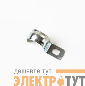 Скоба крепежная однолапковая СМО 16-17 метал. оцинк. TOKOV ELECTRIC TKE-SMK-16-17-1