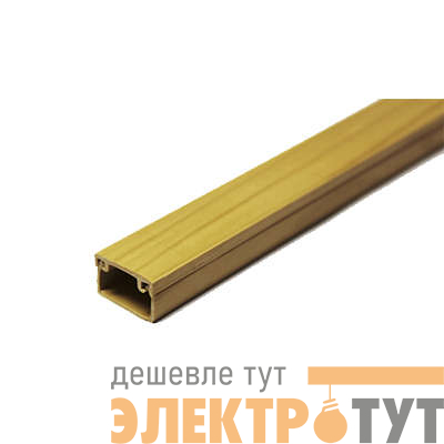 Кабель-канал 15х10 L2000 с двойн. замком пластик сосна Урал Пак КК-3115010-200
