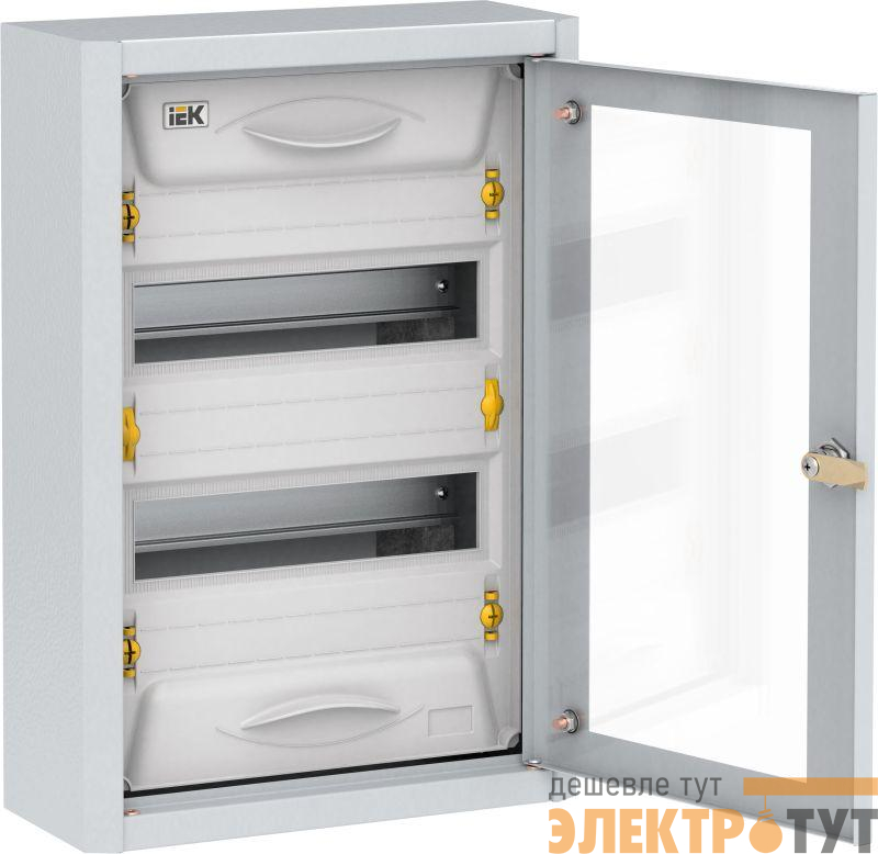 Корпус ЩРн-24 TITAN 5 УХЛ3 IP31 прозр. дверь метал. IEK MKM16-N-024-31-Z-U